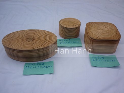 Rattan Boxes: VH002, VH003, VH004
